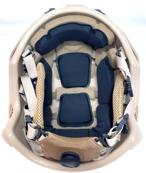 Capacete à prova de bala Nível IIIA Modelo FAST MARINE BALLISTIC PROTECTION IV