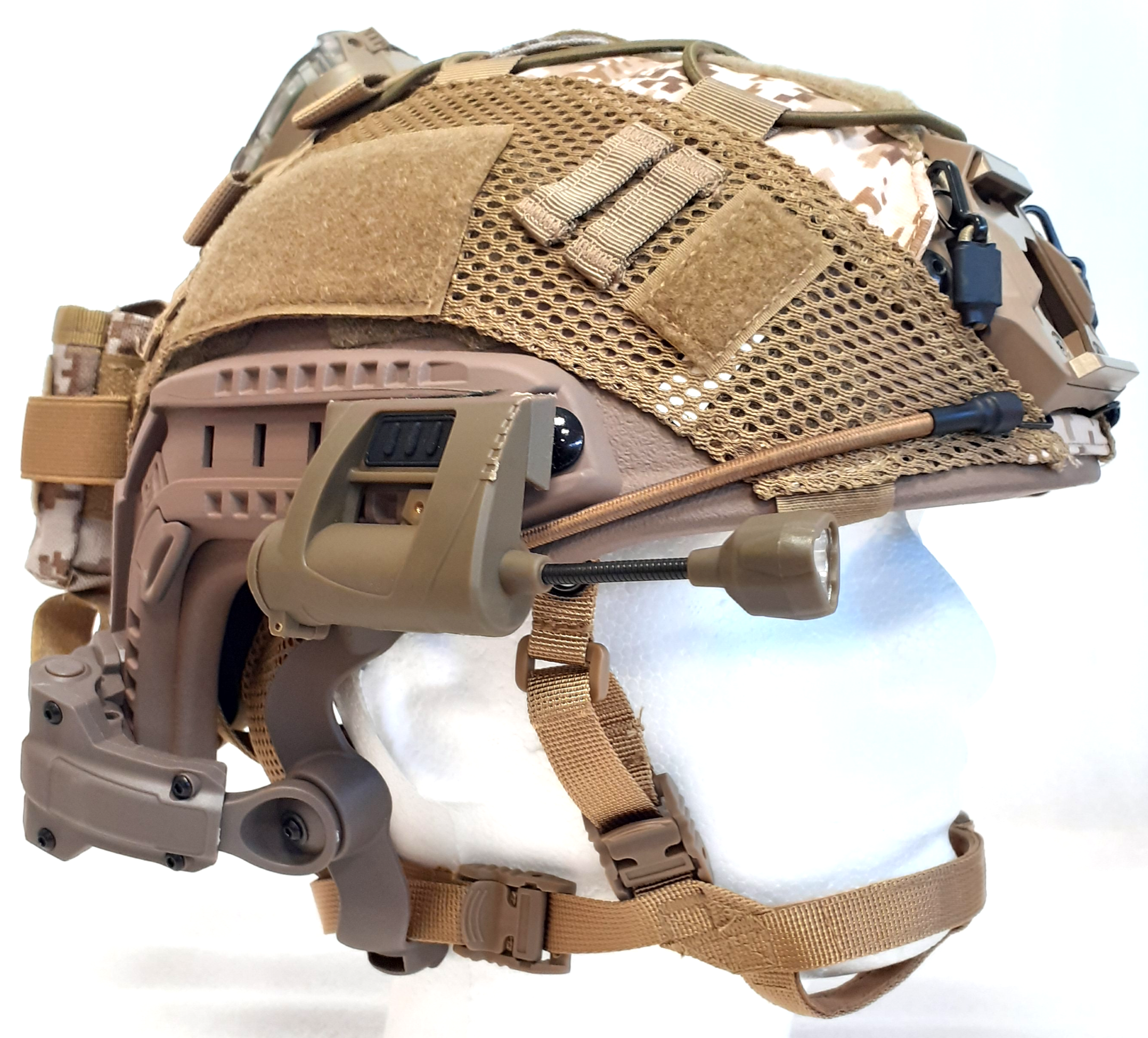 Casco Antibalas Nivel IIIA Modelo FAST MARINE TACTICO BALLISTIC PROTECTION IV