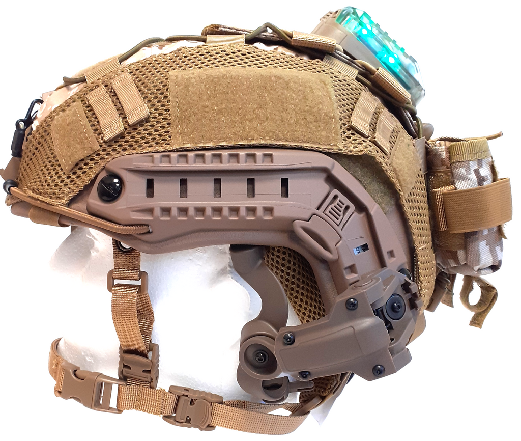 Capacete à prova de bala Nível IIIA Modelo FAST MARINE TACTICO BALLISTIC PROTECTION IV