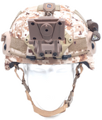 Capacete à prova de bala Nível IIIA Modelo FAST MARINE TACTICO BALLISTIC PROTECTION IV