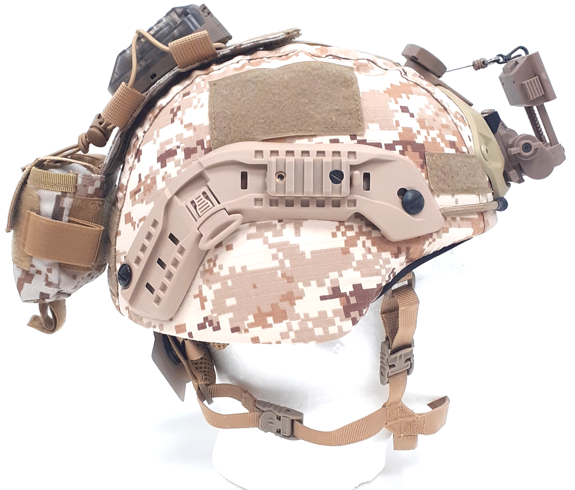 Casco Antibalas Nivel IIIA Modelo MICH MARINE TACTICO BALLISTIC PROTECTION IV