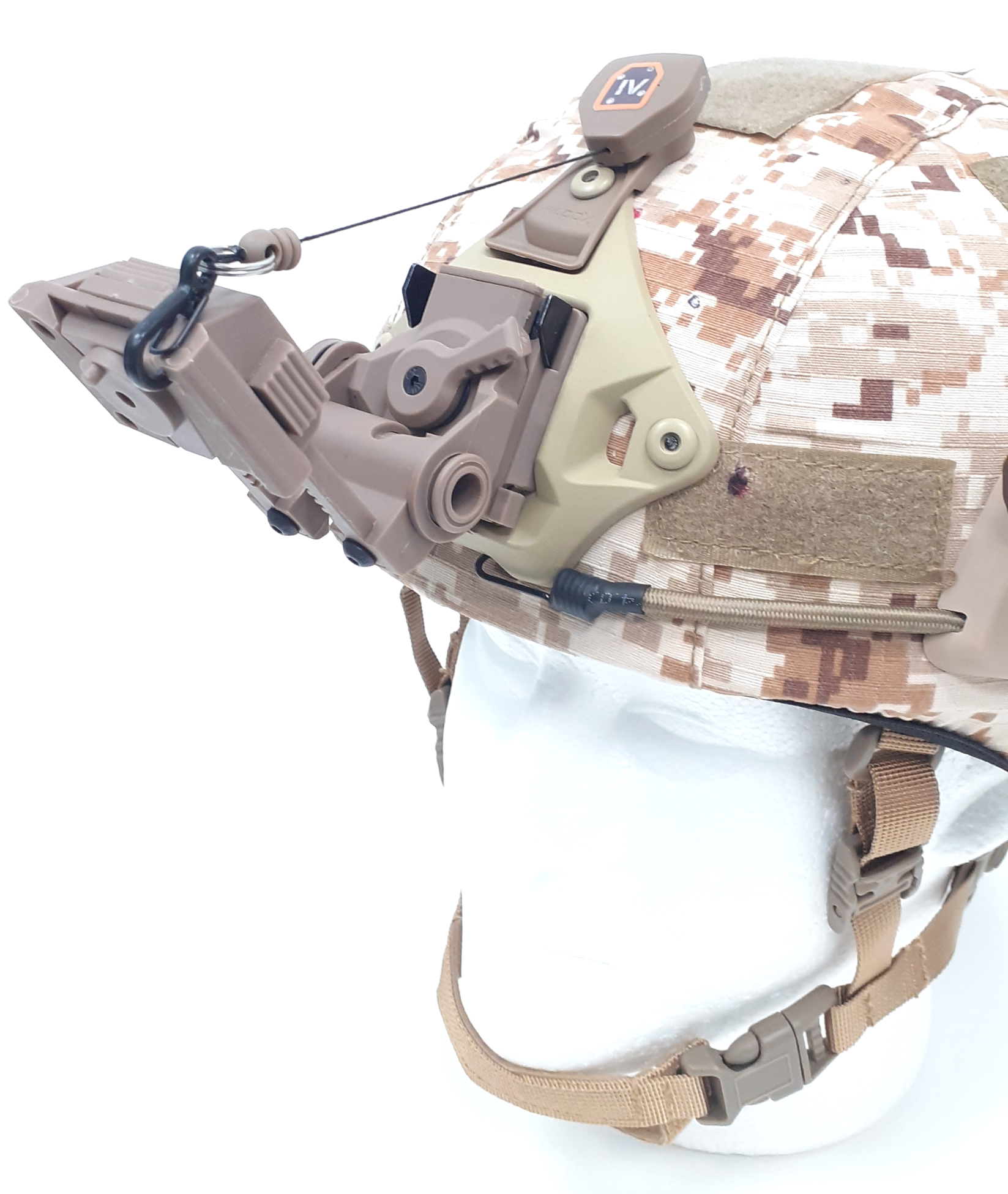 Casco Antibalas Nivel IIIA Modelo MICH MARINE TACTICO BALLISTIC PROTECTION IV