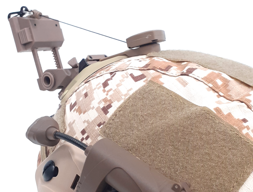 Capacete à prova de bala Nível IIIA Modelo FAST MARINE TACTICO BALLISTIC PROTECTION IV