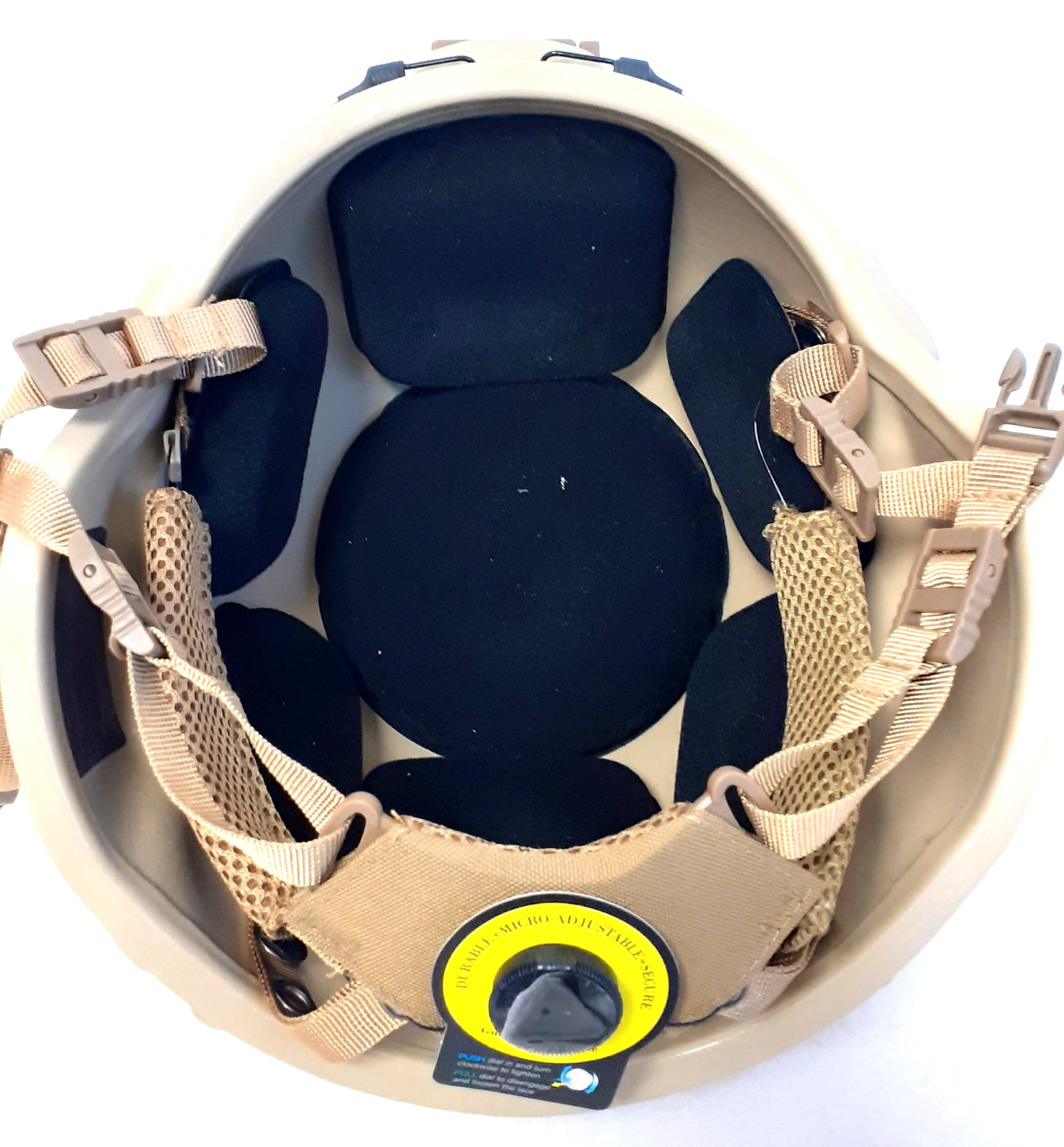 Casco Antibalas Nivel IIIA Modelo MICH MARINE TACTICO BALLISTIC PROTECTION IV