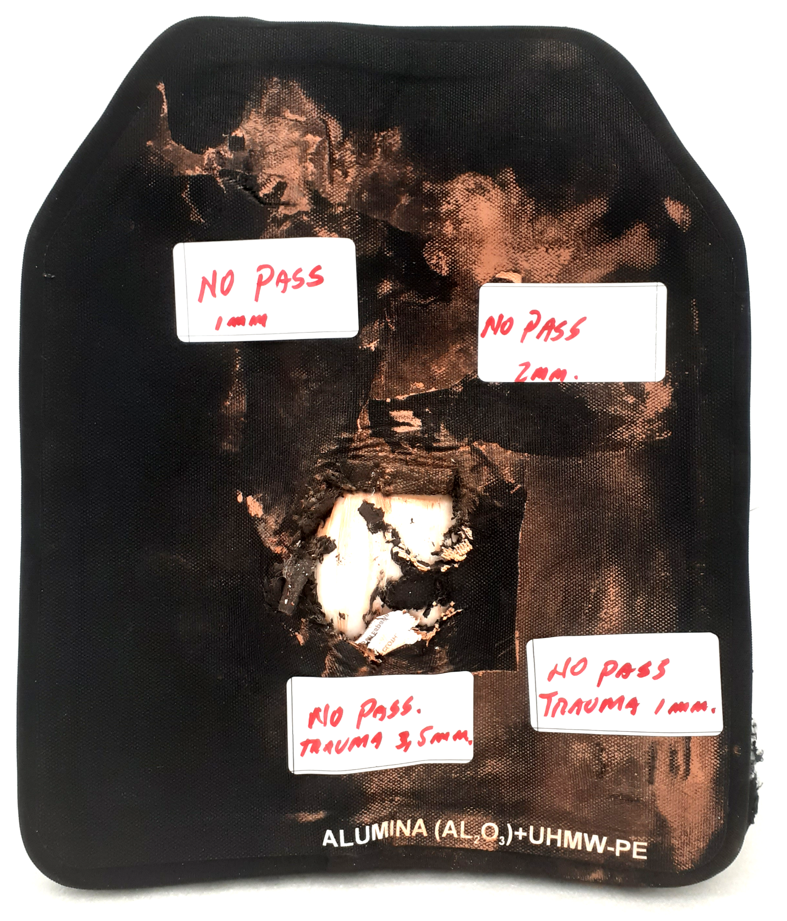 Placas Antibalas Nivel IV  Alúmina (Al₂O₃) BALLISTIC PROTECTION IV