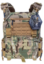 Porta Placas de Liberación Rápida Modelo MULTICAM BALLISTIC PROTECTION IV