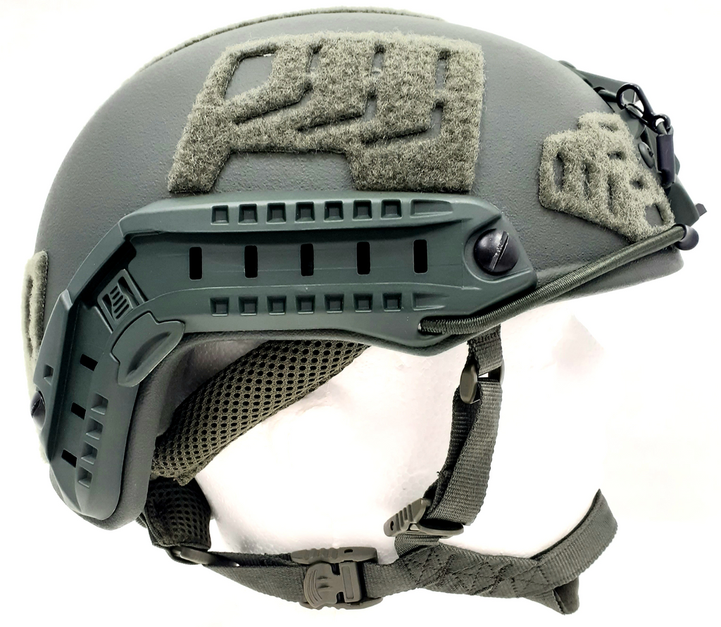 Capacete à prova de bala Nível IIIA Modelo FAST MILITARY BALLISTIC PROTECTION IV